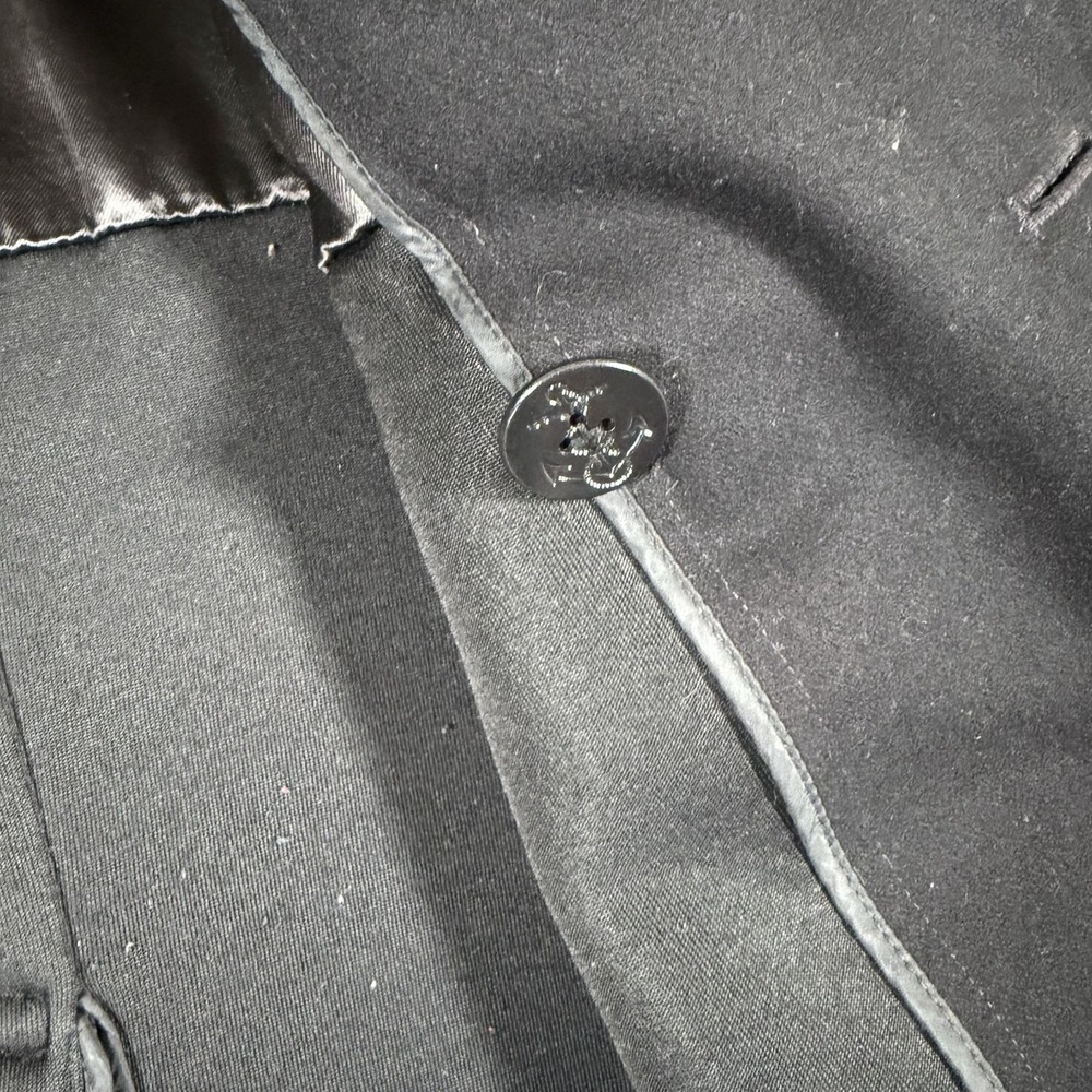 US Navy Pea Coat Mens 42R Sterlingwear Boston Wool USN Military Anchor Buttons - Picture 7 of 11